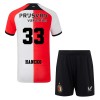 Maillot de Supporter Feyenoord Rotterdam Hancko 33 Domicile 2024-25 Pour Enfant